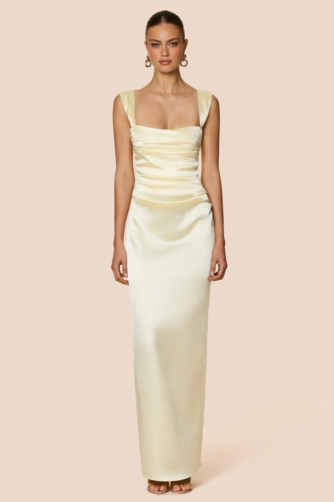 nookie bridesmaid dresses Demi Gown Ivory / L main image 0