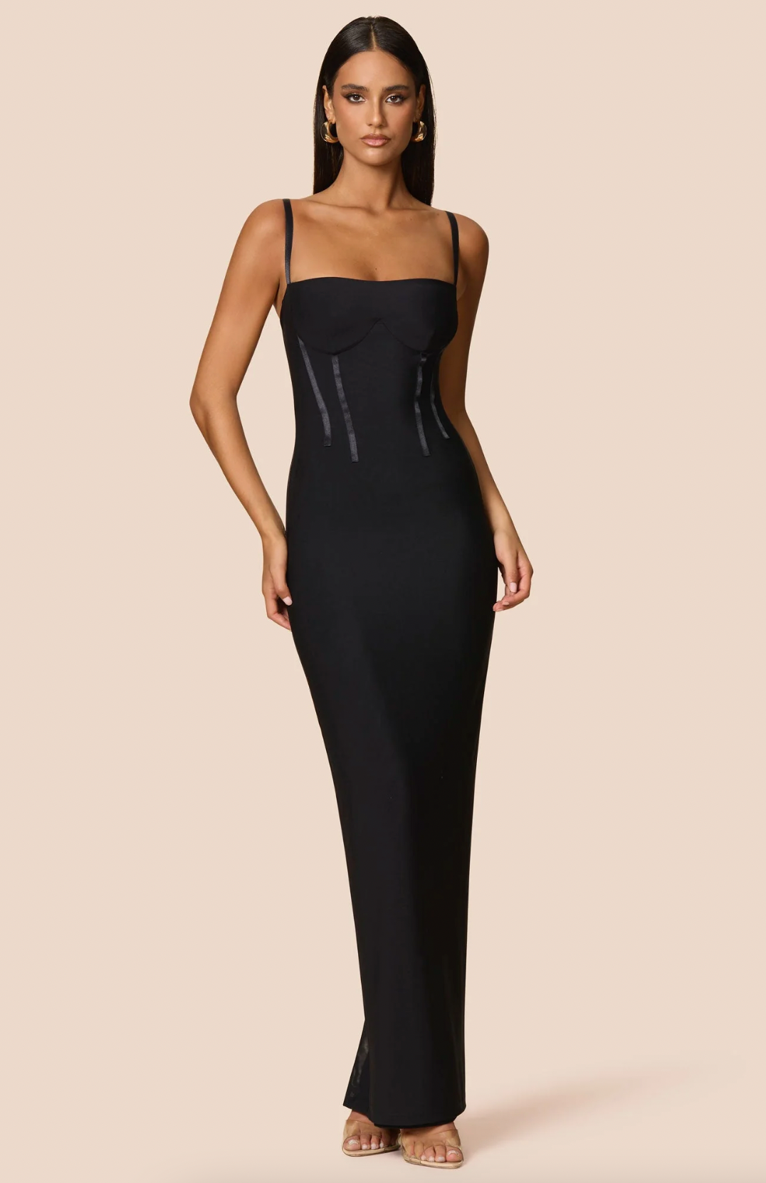 allegra maxi dress Allegra Silver Sequin Maxi Dress