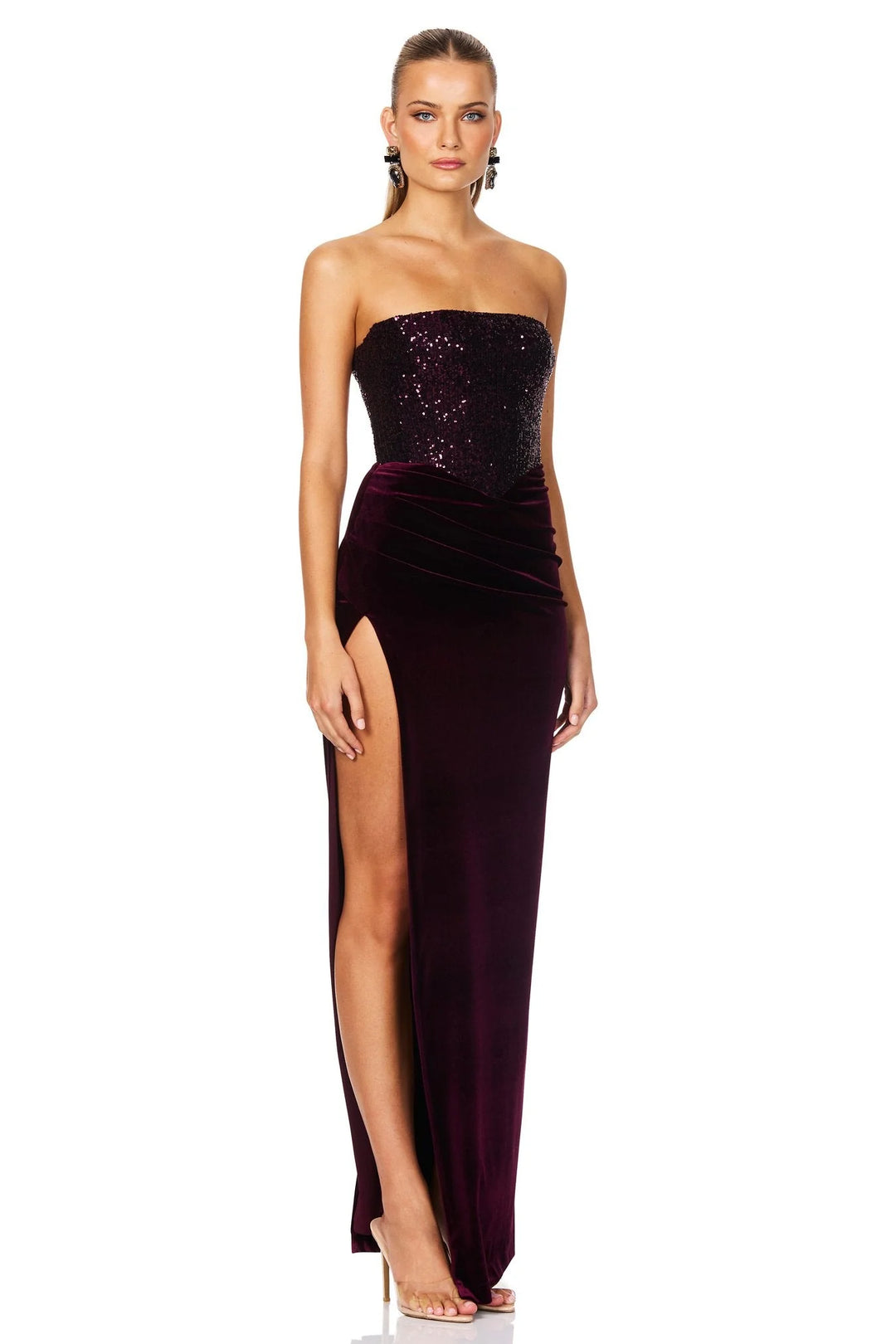 Keke Gown Wine / M