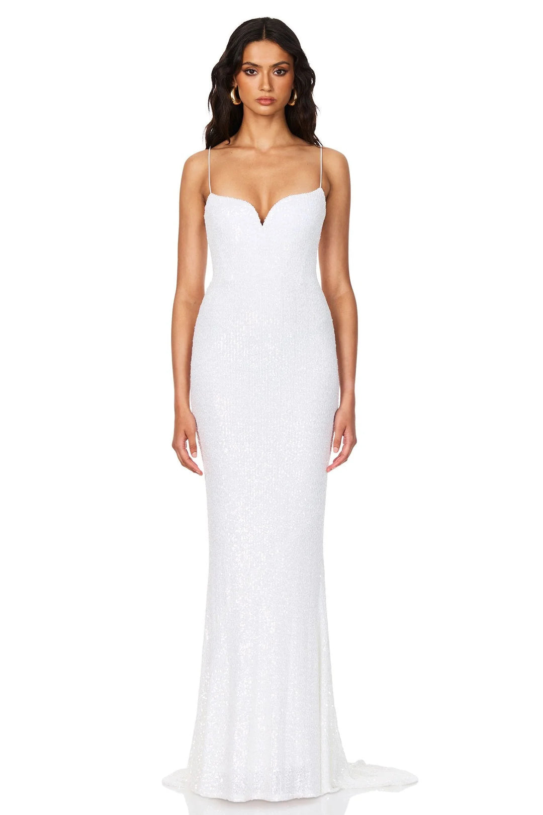 serena sequin dress Serena Sequin Mesh Mermaid Dress