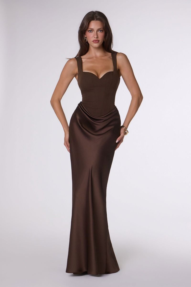 Espresso Dreams - Espresso Colored Dresses & Gowns